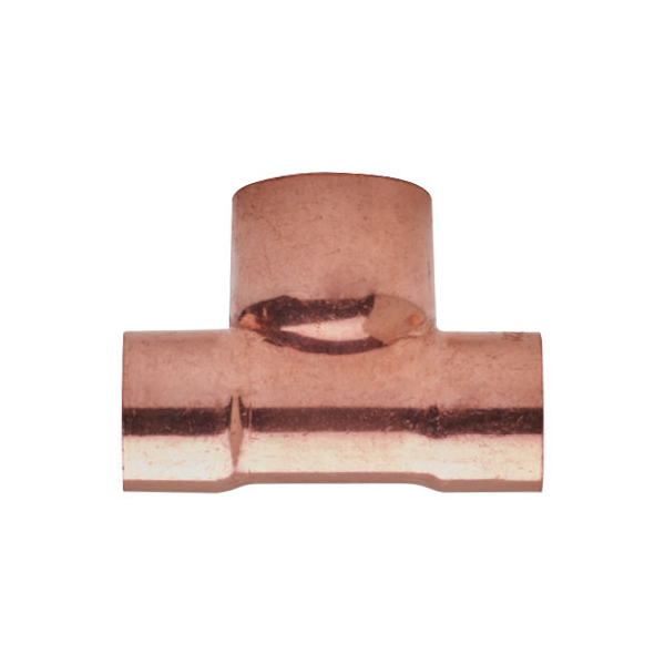 Teu redus, cupru, D 18 x 28 x 18 mm, 5130