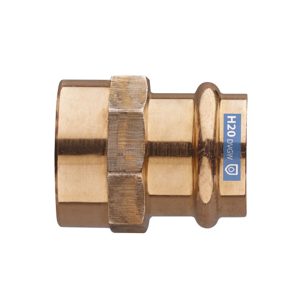 Adaptor cupru sertizare, interior-interior, 22 mm x 3/4", 8270