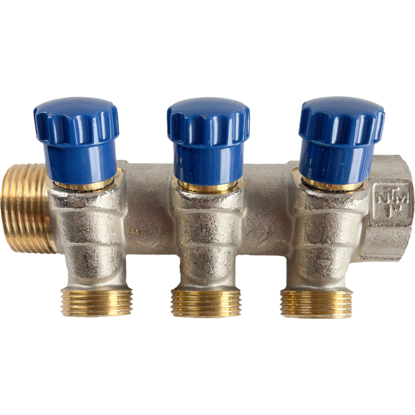 Distribuitor cu robinet, 3 x 1", NTM 41803B

