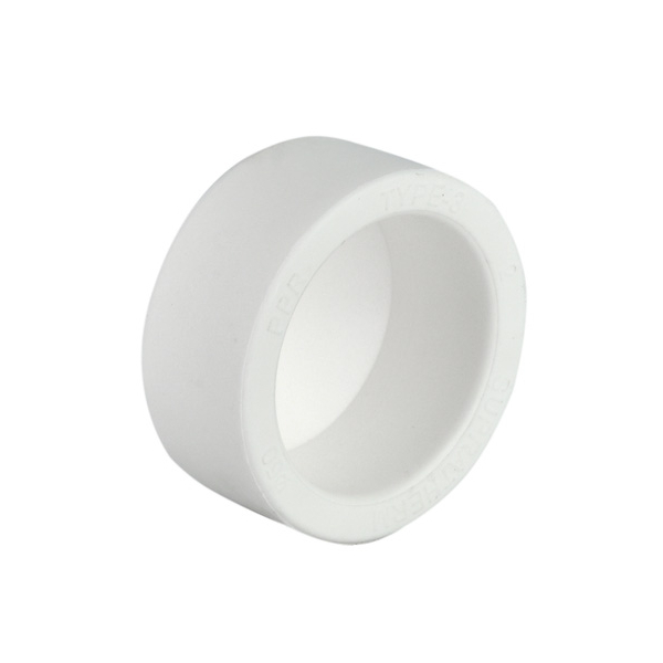 Dop PPR, de proba, D 63 mm, alb