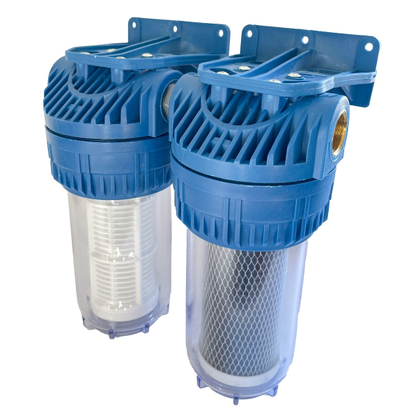 Filtru apa Water Systems 7, dublu corp, 1"
