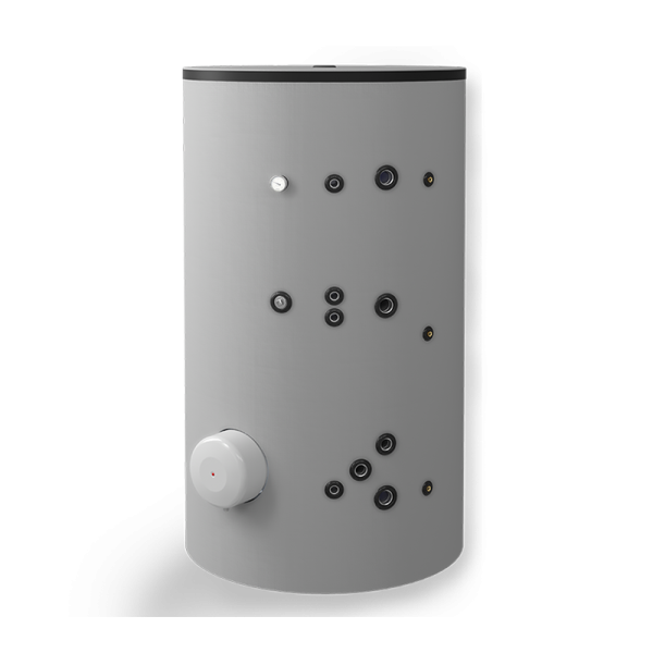 Boiler termoelectric Eldom 1500L, fixare pe podea, doua serpentine, emailat, 12000W, FV15013FS2