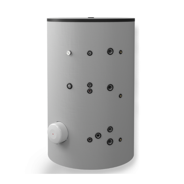 Boiler termoelectric Eldom 2000L, fixare pe podea, doua serpentine, emailat, 12000W, FV20014FS2