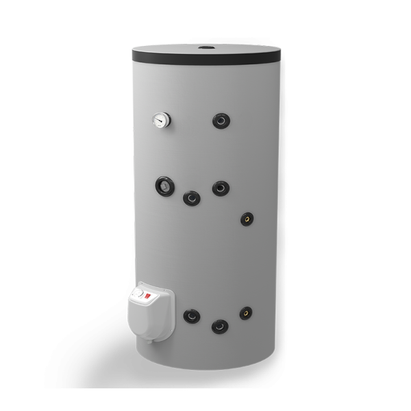 Euroinstal Boiler termoelectric Eldom, 200 L, cu o serpentina si rezistenta electrica, pe pardoseala, 3000 W - Pretul care iti convine
