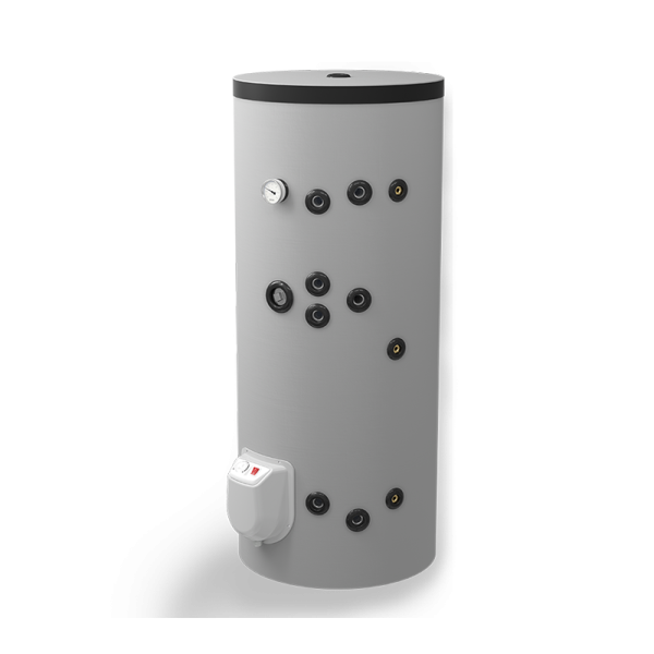 Euroinstal Boiler termoelectric Eldom, 200 L, cu doua serpentine si rezistenta electrica, pe pardoseala, 3000 W - Pretul care iti convine
