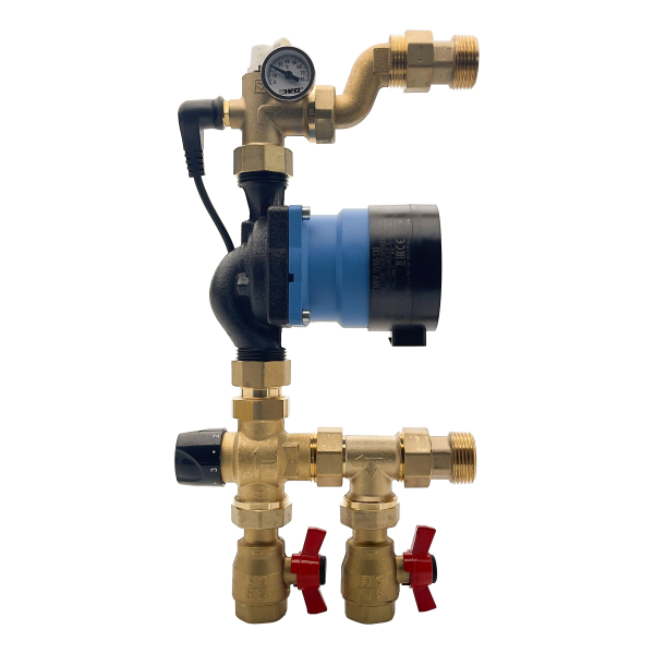 Grup amestec Herz 1732026, pentru incalzire in pardoseala cu agent termic, 1"