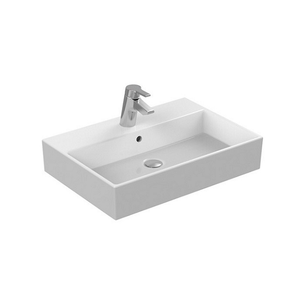 Lavoar pe blat Ideal Standard Strada 50 x 42 cm, cu orificiu pentru baterie, K081601