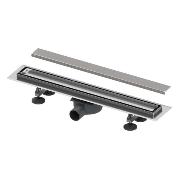 Pachet rigola dus cu grila Tece Linus Plate 90cm
