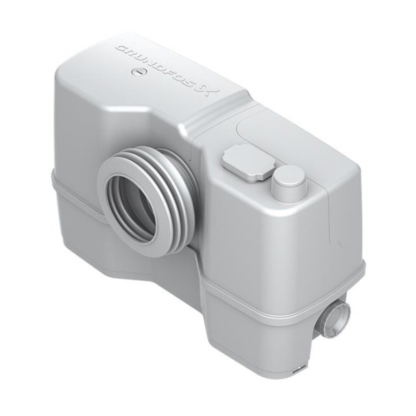 Pompa ape uzate Grundfos Sololift2 WC-3, pentru toaleta, pisoar, lavoar, bideu si dus, 620 w, 441 x 175 x 322 mm, 97775315