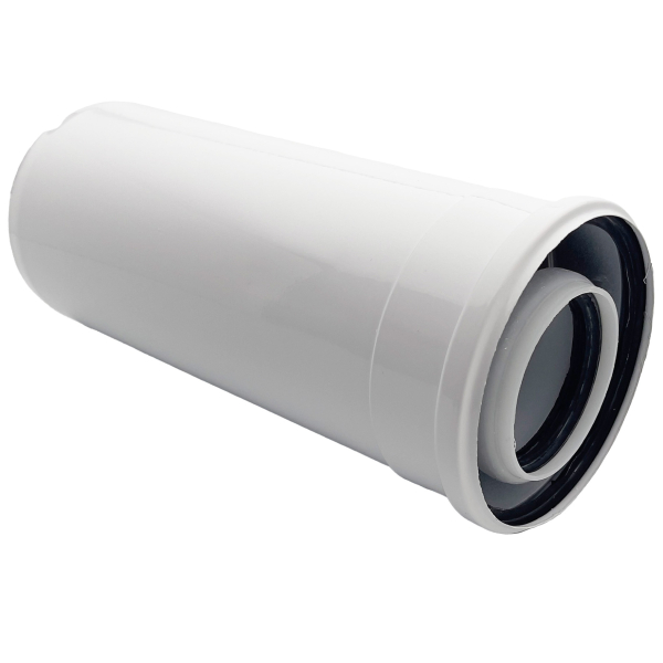 Prelungire evacuare condensare, pentru centrala termica cu condensare, D 60/100, L 0.25 m
