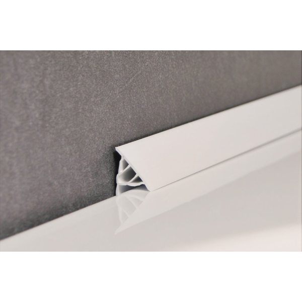 Profil de mascare Ravak 10 x 1100 mm, alb, XB451100001