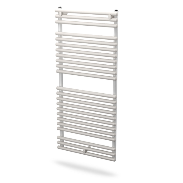 Calorifer baie Purmo Santorini portprosop drept, alb, 400 x 1134 mm + accesorii montaj