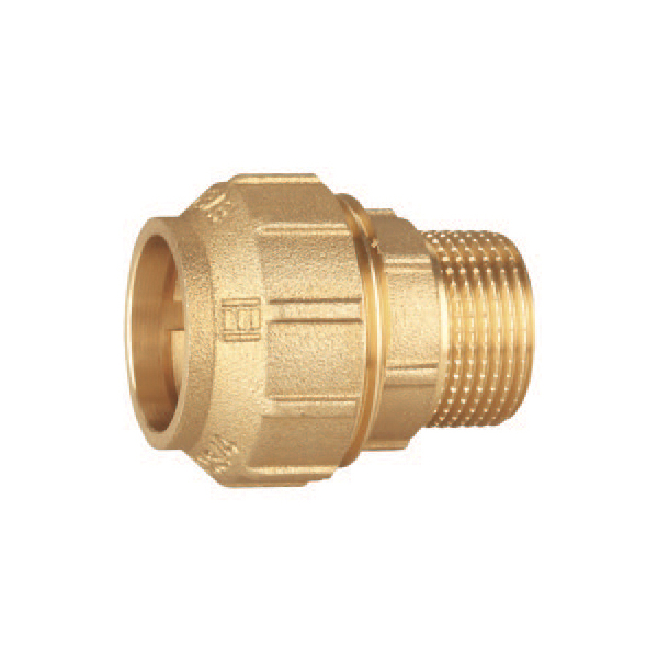 Racord compresie alama, FE, D 32 mm x 1", EBE-R3211M