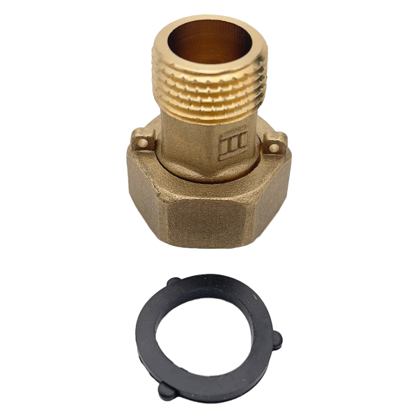 Racord contor Zenner EFC-RH34, DN15, 1/2"