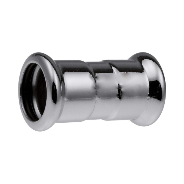 Racord presare drept dublu, 1509 KAN - therm, otel, D 22 mm