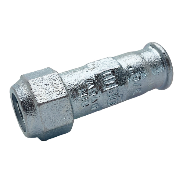 Racord rapid fonta zincata Gebo FI, 3/8"