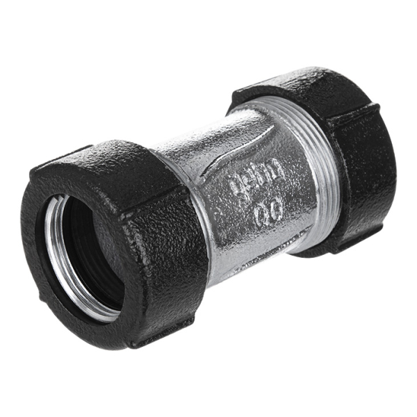 Racord rapid fonta zincata Gebo QO, 1/2"