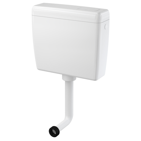 Rezervor WC pe perete Alca Uni Dual A93, actionare dubla, 3 / 6 L
