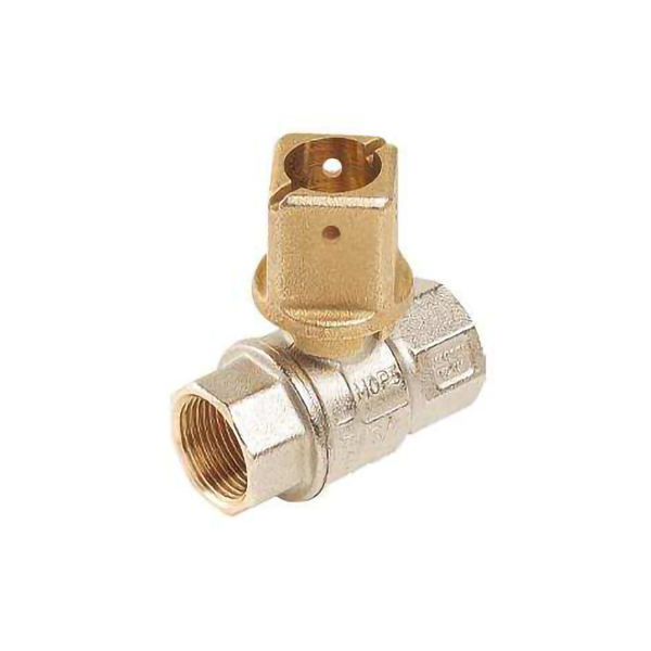 Robinet de concesie cu bila Tiemme Uragano, alama, filet interior-interior, 1"