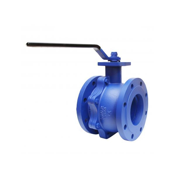 Robinet de inchidere cu flanse Duyar, corp fonta, DN 50 (2"), PN 16, actionare maneta
