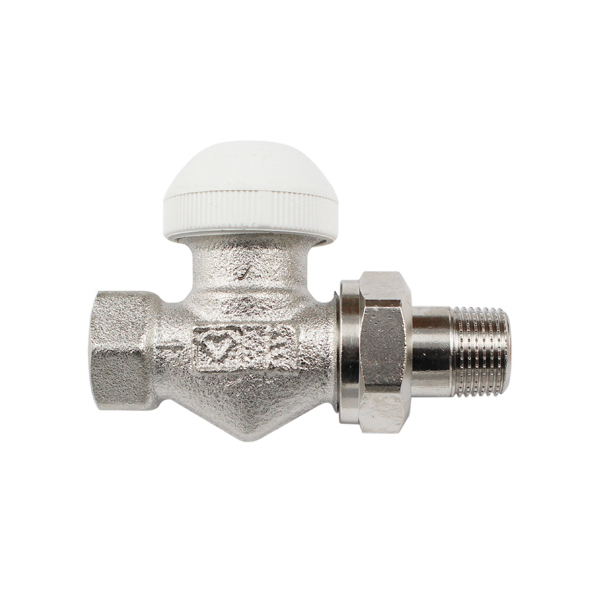 Robinet termostatat pentru calorifer, drept, Herz TS-90, 1772360, alama, 1/2"
