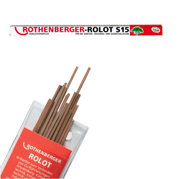 Aliaj pentru lipiri tari, Rothenberger Rolot S94, 2 x 2 mm
