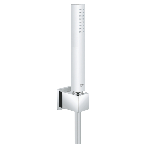 Set dus para + furtun + suport fix, Grohe Euphoria Cube Stick 27703000, 1 functie, 1.25 m