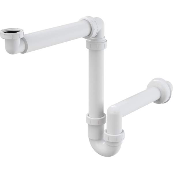 Sifon pentru lavoar, Alcadrain A434, 5/4"
