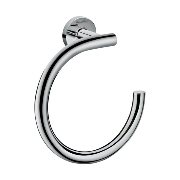 Suport prosop baie Hansgrohe Logis Universal 41724000, tip inel, cromat