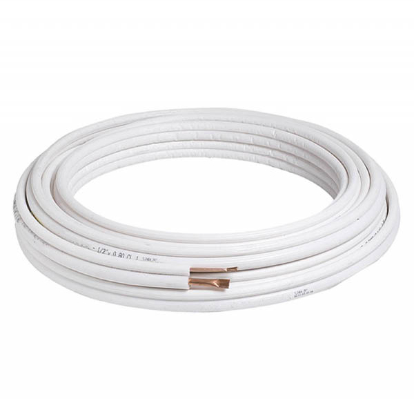 Teava cupru izolat pentru montaj aer conditionat, Halcor Talos, 6.35 x 0.8 - 9.52 x 0.8 mm, L 20 m