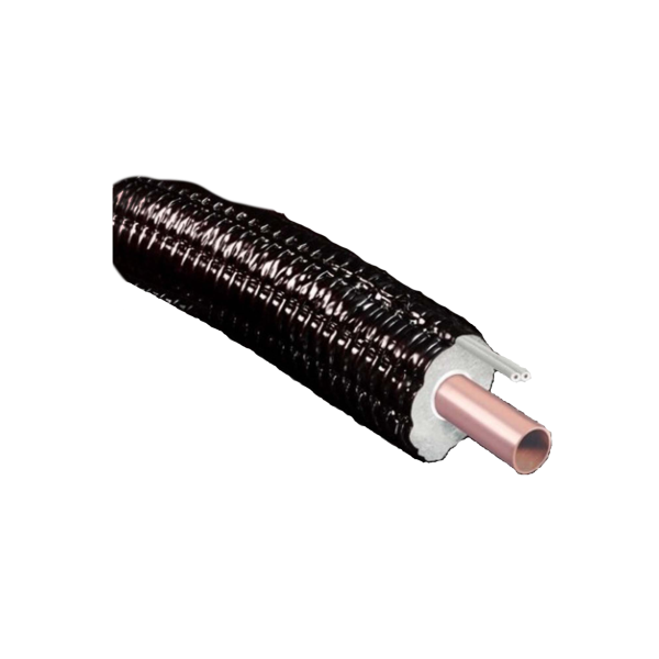 Teava cupru dubla izolata Talos Solar, pentru panouri solare, 22 x 0.9 mm, L 20 m