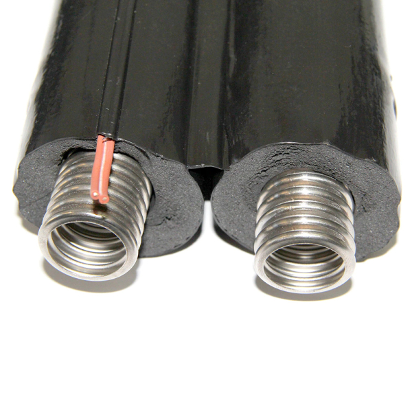 Teava inox dubla izolata, pentru panouri solare, D 30 mm, L 20 m