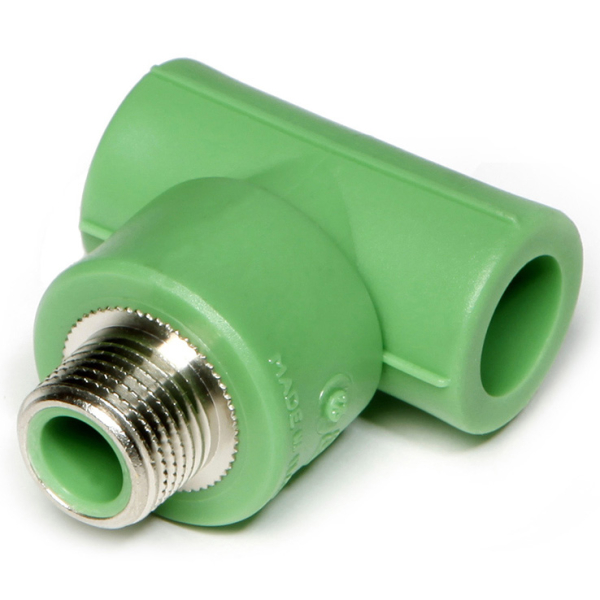Teu PPR, FE, D 25 mm x 3/4", verde
