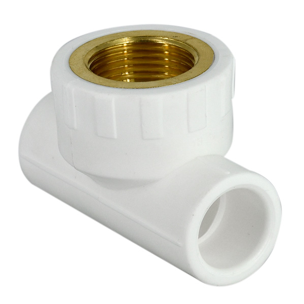 Teu PPR, FI, D 25 mm x 1/2", alb
