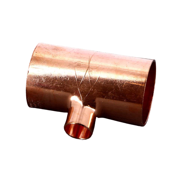 Teu redus, cupru, D 54 x 22 x 54 mm, 118792