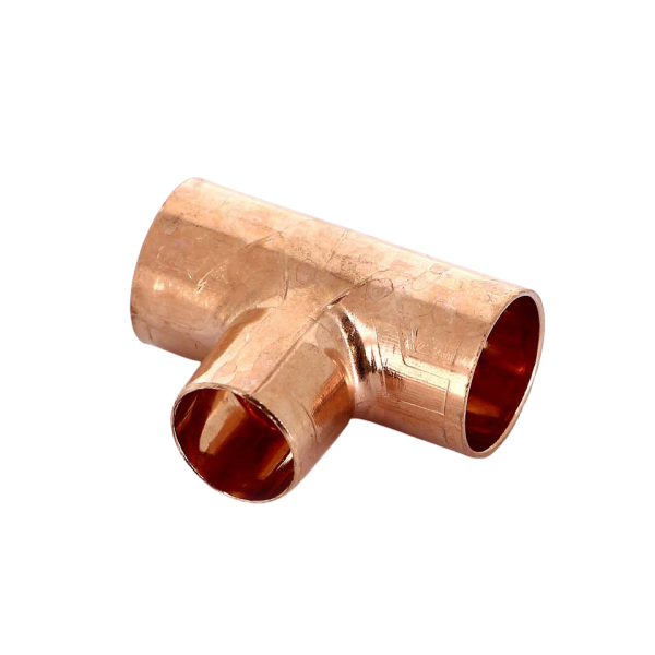 Teu redus, cupru, D 18 x 15 x 18 mm, 95130