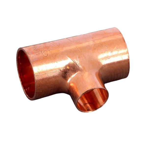 Teu redus, cupru, D 28 x 18 x 28 mm, 95130