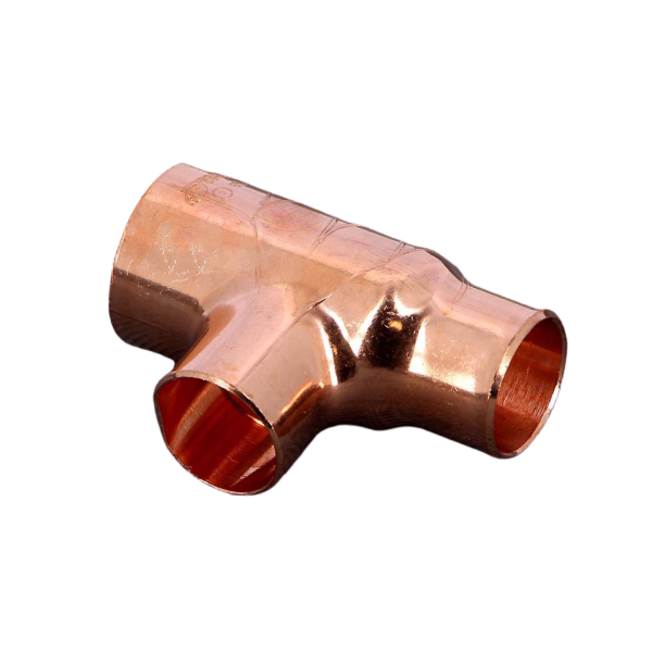 Teu redus, cupru, D 28 x 22 x 22 mm, 95130