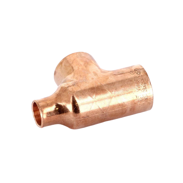Teu redus, cupru, D 28 x 28 x 15 mm, 95130