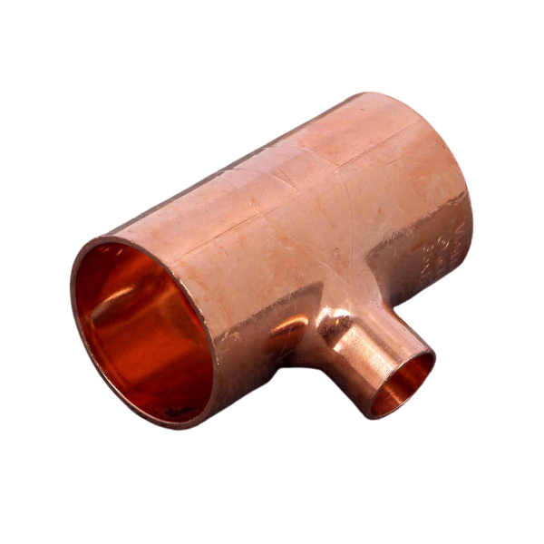 Teu redus, cupru, D 35 x 15 x 35 mm, 95130