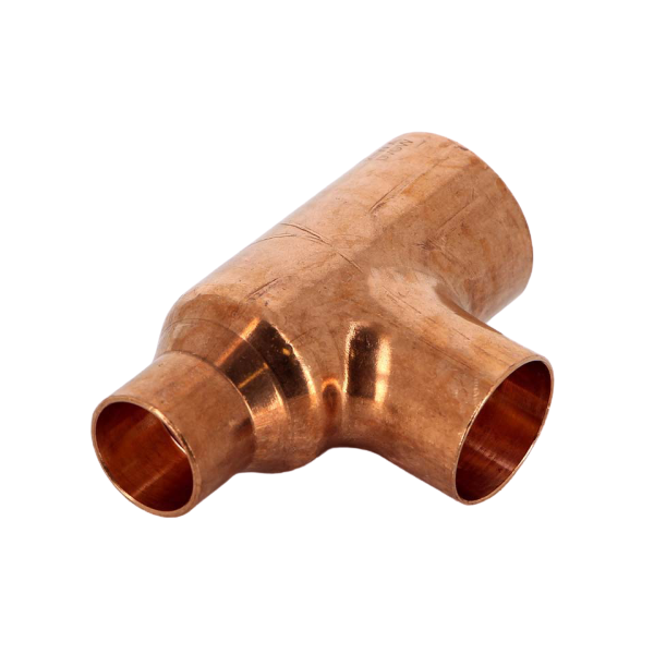 Teu redus, cupru, D 35 x 28 x 22 mm, 95130