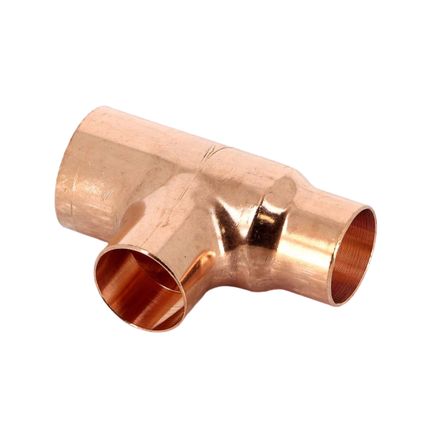 Teu redus, cupru, D 35 x 28 x 28 mm, 95130