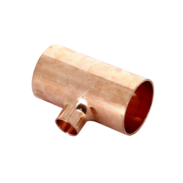 Teu redus, cupru, D 42 x 18 x 42 mm, 95130