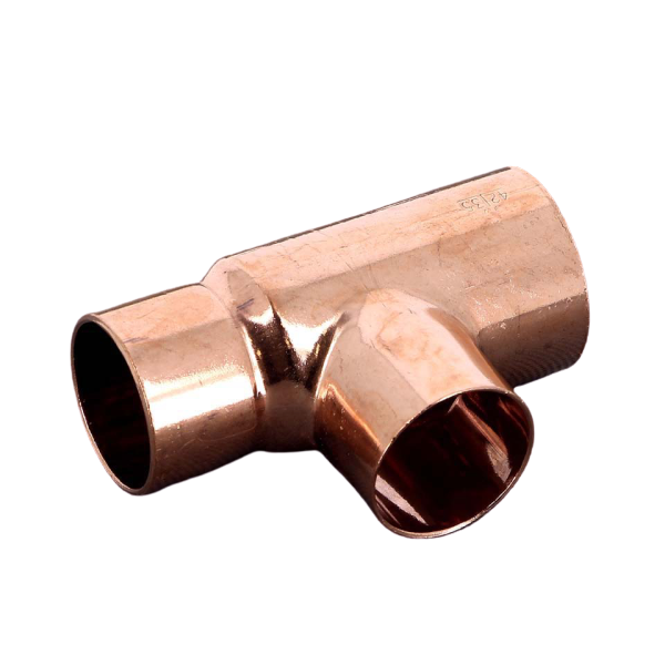 Teu redus, cupru, D 42 x 35 x 35 mm, 95130