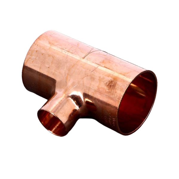 Teu redus, cupru, D 54 x 28 x 54 mm, 117467