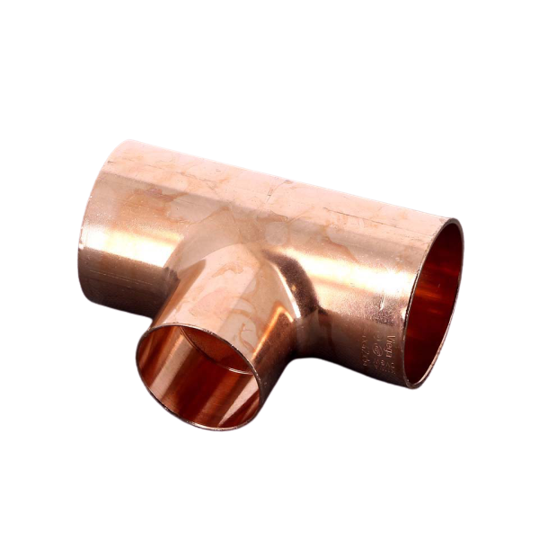 Teu redus, cupru, D 54 x 42 x 54 mm, 119652