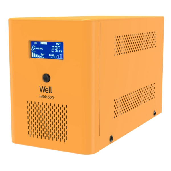 UPS centrala termica Well Infinite, 500 W, 230 V / 12 V, unda sinusoidala pura