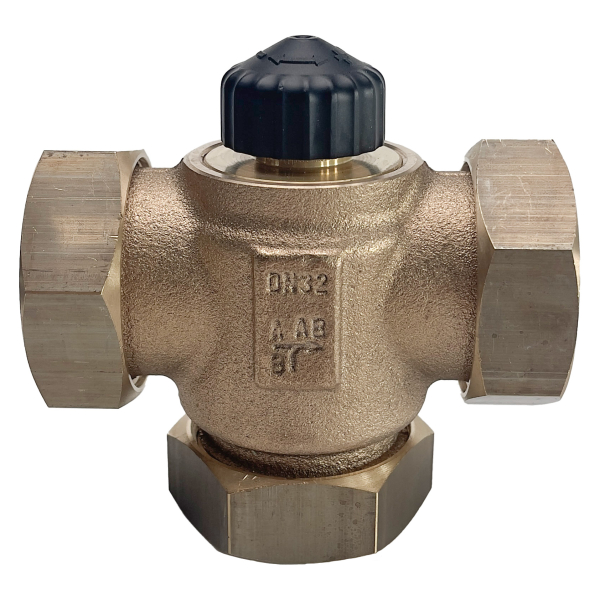 Vana termostatica 3 cai, H eimeier WT 4170-05.000, pentru sisteme de incalzire si racire, 1 1/4"