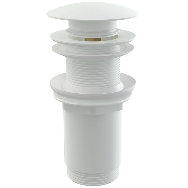 Ventil click - clack pentru lavoar, alb, Alcadrain A395B, 1 1/4"
