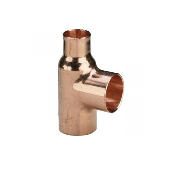 Teu redus, cupru, D 35 x 22 x 28 mm, 95130